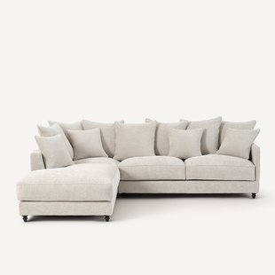 Hoekslaapbank van gerecycled polyester, Lazare