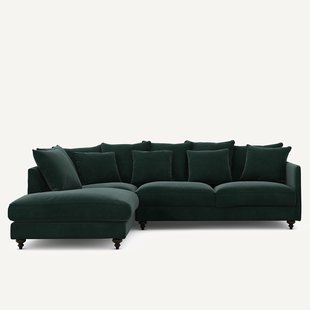 Fluwelen hoekslaapbank, Lazare