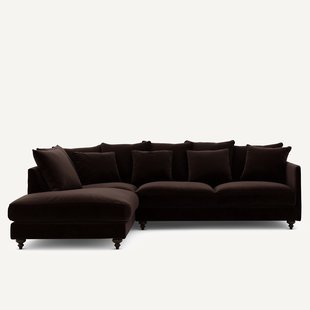 Fluwelen hoekslaapbank, Lazare