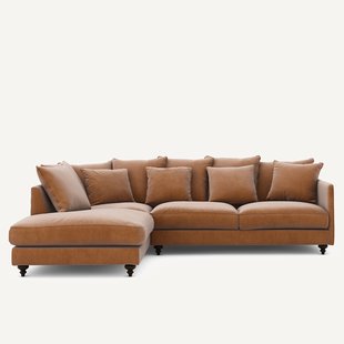 Fluwelen hoekslaapbank, Lazare