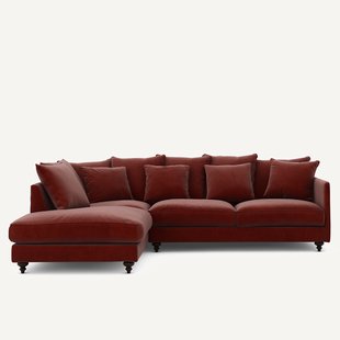 Fluwelen hoekslaapbank, Lazare