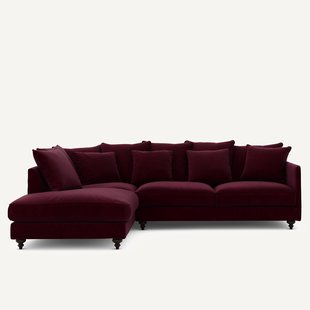 Fluwelen hoekslaapbank, Lazare