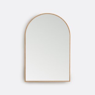 Boogspiegel in eikenfineer 60x90 cm, Iodus