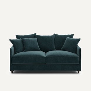 Compacte slaapbank, chenille fluweel, Lazare