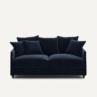 Compacte slaapbank, chenille fluweel, Lazare