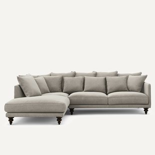 Chenille fluwelen hoekbank, Lazare