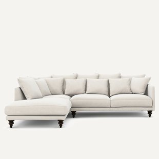 Chenille fluwelen hoekbank, Lazare