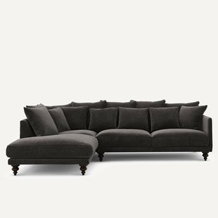 Chenille fluwelen hoekbank, Lazare