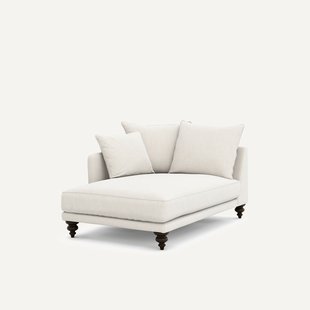 Chenille fluwelen longchair, Lazare