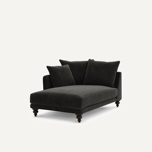 Chenille fluwelen longchair, Lazare