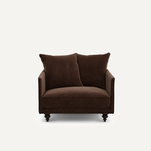 Fluwelen chenille fauteuil, Lazare