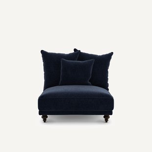 Chenille fluwelen zetel, Lazare