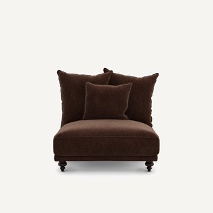 Chenille fluwelen zetel, Lazare