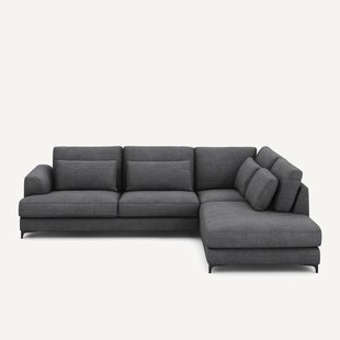 Omvormbare hoekbank rechts, katoen en linnen, Marsile