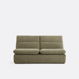 ERABLE 2-zits bank van reliëffluweel