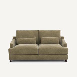 Slaapbank in linnen fluweel, ALWINE