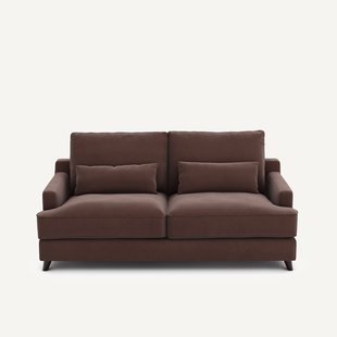 Slaapbank in linnen fluweel, ALWINE