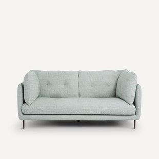 2-zits zetel van gevlekte canvas, Botero