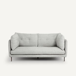 2-zits zetel van gevlekte canvas, Botero