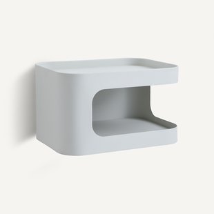 Stalen nachtkastje, 1 nis, SANDOVAL