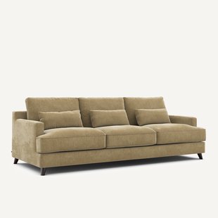 Bank van stonewashed fluweel, ALWINE