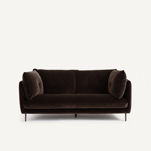 2-zits fluwelen zetel, BOTERO