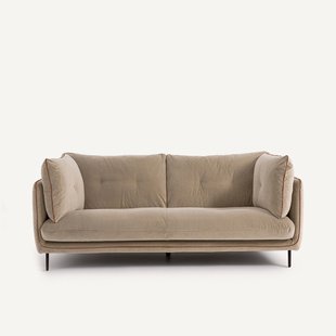 Compacte bank van stonewashed fluweel, BOTERO