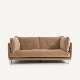 Compacte bank van stonewashed fluweel, BOTERO