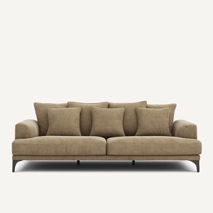 3- of 4-zits bank, in stonewashed fluweel, ARMENTO