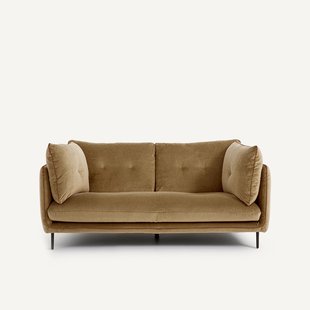 2-zitsbank in linnen fluweel, BOTERO