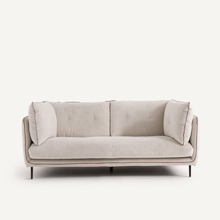 Compacte zetel in linnen fluweel, BOTERO