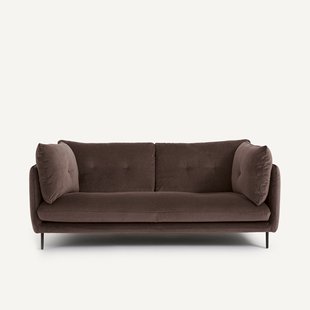 Compacte zetel in linnen fluweel, BOTERO