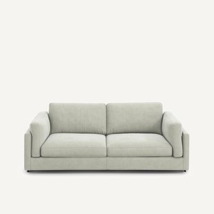 Slaapbank in stonewashed fluweel, CESAR