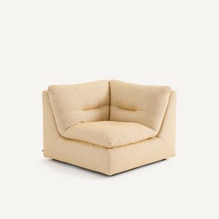 Modulaire 90° hoek in gerecycled katoen, GIULIANO