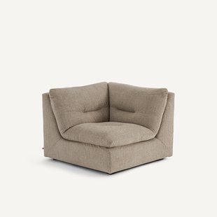 Modulaire 90° hoek in gemêleerde stof, GIULIANO