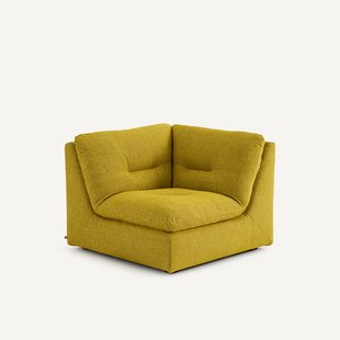 Modulaire 90° hoek in gemêleerde stof, GIULIANO