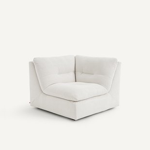 Modulaire 90° hoek in gemêleerde stof, GIULIANO