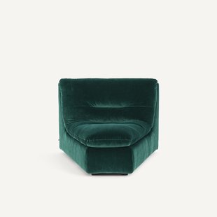 Modulaire hoek in fluweel, GIULIANO