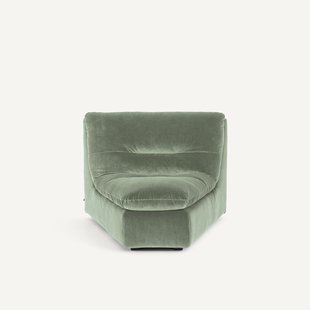 Modulaire hoek in fluweel, GIULIANO