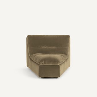 Modulaire hoek in fluweel, GIULIANO