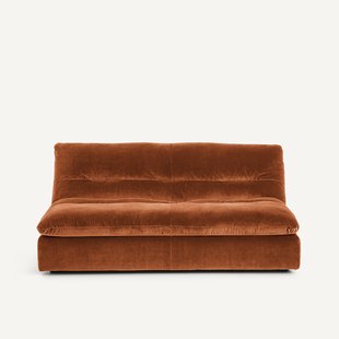 3-zits modulaire zetel in fluweel, GIULIANO