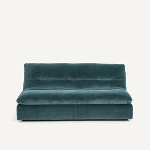 3-zits modulaire zetel in fluweel, GIULIANO