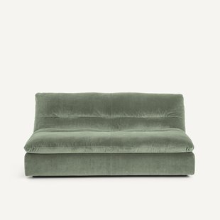 3-zits modulaire zetel in fluweel, GIULIANO