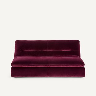 3-zits modulaire zetel in fluweel, GIULIANO