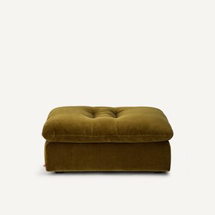 Modulaire fluwelen voetensteun, GIULIANO