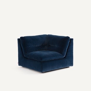 Modulaire 90° hoek in fluweel, GIULIANO