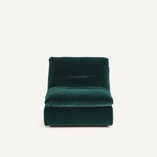 Modulaire fauteuil in fluweel, GIULIANO