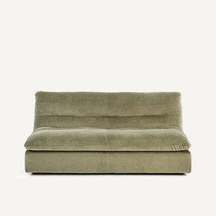 3-zits modulaire sofa in linnen fluweel, GIULIANO