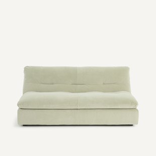 3-zits modulaire bank in stonewashed fluweel, GIULIANO