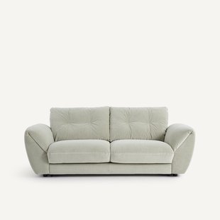 3-zits slaapbank van stonewashed fluweel, EDGAR